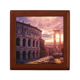 Sunset over Rome Colosseum in Rome Gift Box