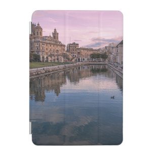 Sunset over small canal in Cospicua, Malta iPad Mini Cover
