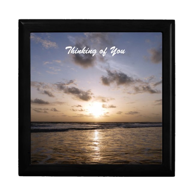 Sunset over the Arabic Sea Gift Box (Front)