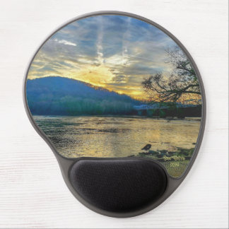 Sunset Over the Canal II Gel Mouse Pad