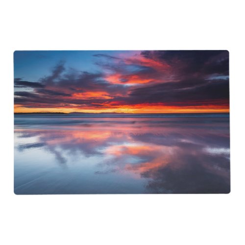 Sunset over the Channel Islands CA Placemat