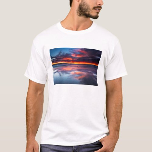Sunset over the Channel Islands CA T_Shirt