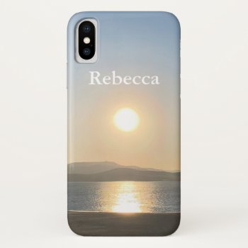 Sunset Over The Gunnison River Iphone Xs Case by Brookelorren at Zazzle
