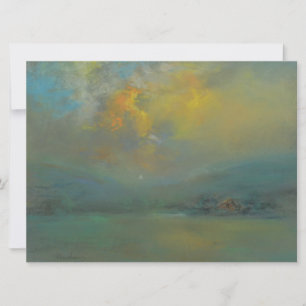 Sunset Over the Hills (by Glenn Cooper Henshaw) Card