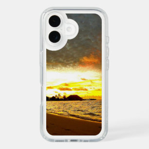 Sunset Over the Maldives iPhone 16 Case