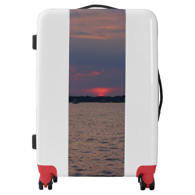 Sunset Over the Metedeconk River Luggage (Front)