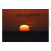 Sunset over the ocean (Front Horizontal)
