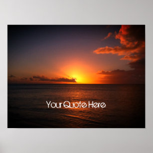 Details about   G-030 Sunset Tropical Ocean Bay Fabric Poster 12x18 24x36 27x40 