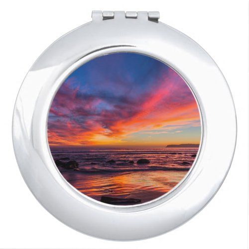 Sunset over the Pacific from Coronado 2 Mirror For Makeup