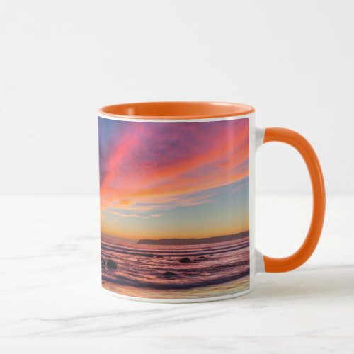 Sunset over the Pacific from Coronado 2 Mug