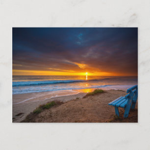 Sunset over the Pacific Ocean Postcard