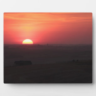 Sunset over the Palouse Plaque