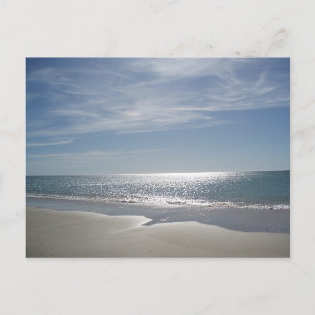 Sunset over the Sea Postcard (Front)