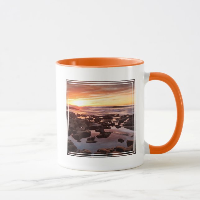 Sunset Over Tide Pools Mug (Right)
