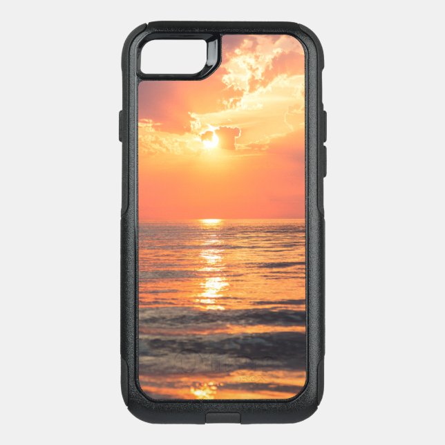 sunset over water otterbox iPhone case (Back)
