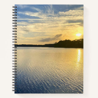 Sunset Over Wildcat Lake Notebook