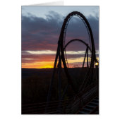 Sunset Over Wildfire Cards (Front)