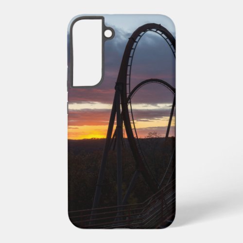Sunset Over Wildfire Samsung Phone Case