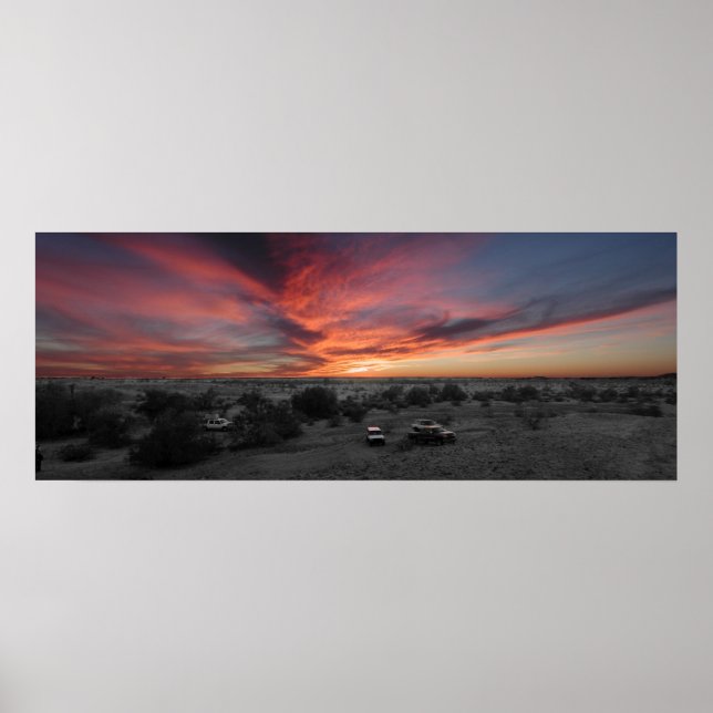 Sunset over Yuma Poster (Front)