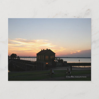 Sunset Overholser Postcard