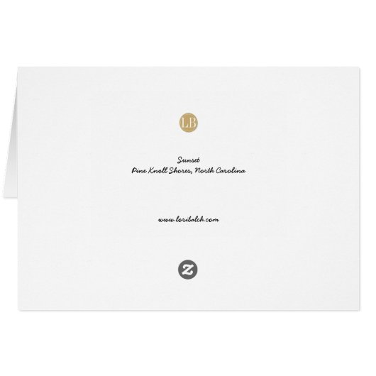 Sunset overlooking Emerald Isle (Back Horizontal)