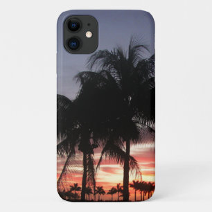 Sunset Palm Trees iPhone 11 Case