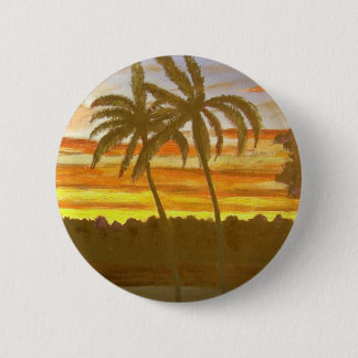Sunset Palms Button