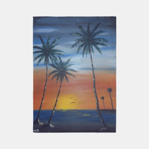 Sunset Palms Rug