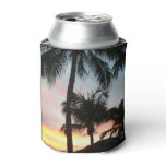 Sunset Palms Tropical Landscape Photography Can Cooler