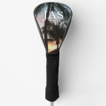 Sunset Palms Tropical Landscape Photography Golf Head Cover