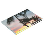 Sunset Palms Tropical Landscape Photography Guest Book