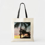 Sunset Palms Tropical Landscape Photography Tote Bag