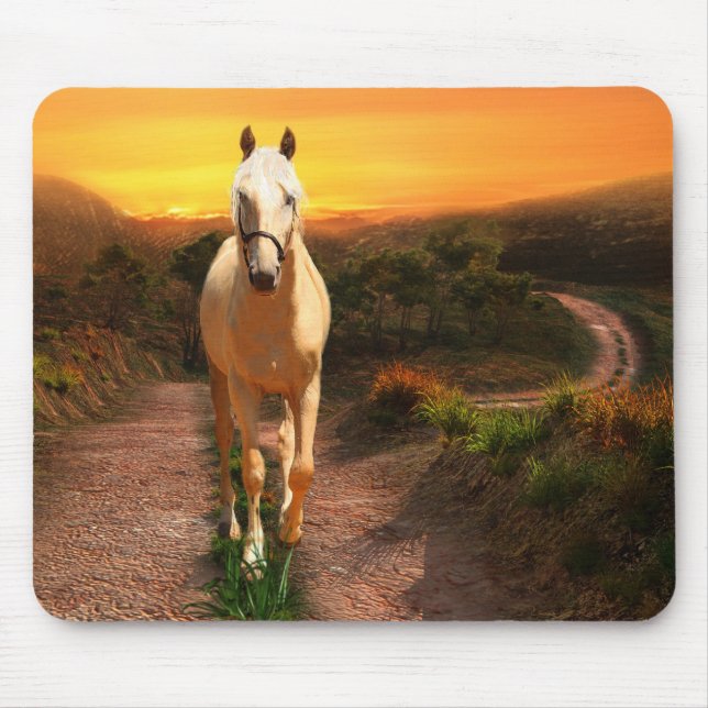 Sunset palomino mouse pad (Front)