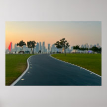 Sunset Path to the Future