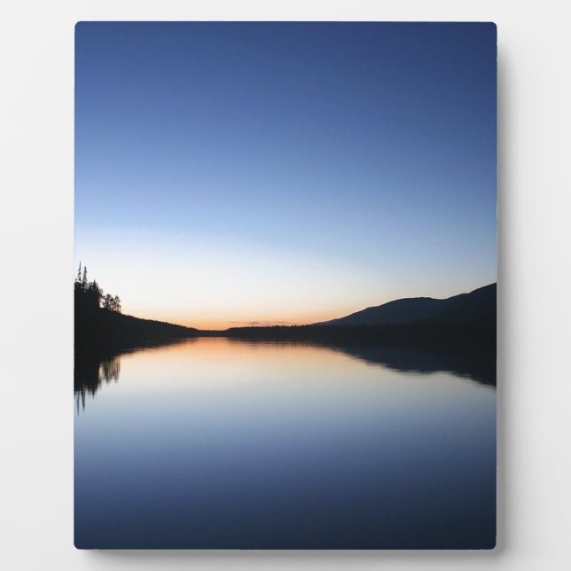 Sunset Peace And Quiet Plaque (Front)