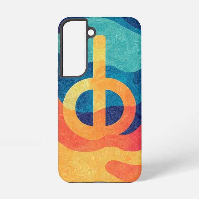 Sunset Peace Vibe Phone Case (Back)