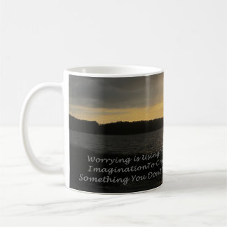 Sunset photo created into a coffee mug. coffee mug