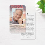 Sunset Photo Memorial Prayer Card Sunset Photo Memorial Prayer Card