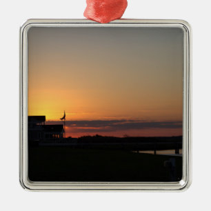 Sunset Photo Ornament 