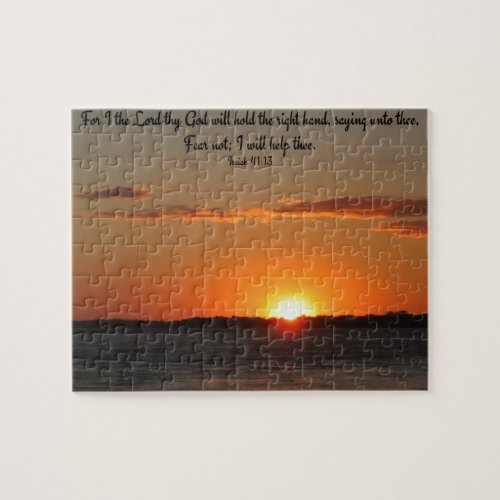 Sunset Photo Posters and Gifts Jigsaw Puzzle