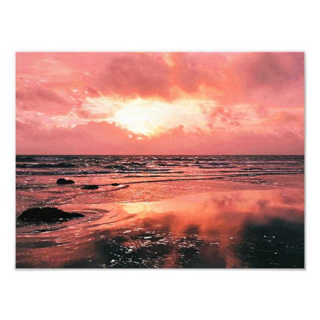 SUNSET PHOTO PRINT (Front)