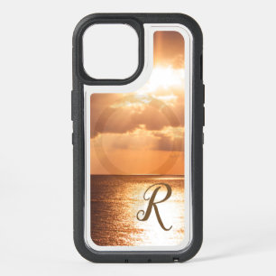 Sunset Photography Personalized Monogram OtterBox iPhone 15 Case