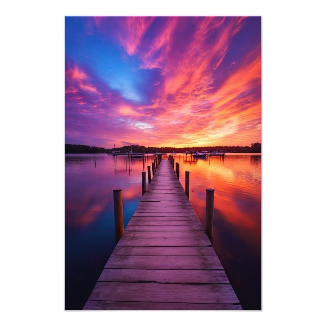 Sunset Photography Photo Print (Front)