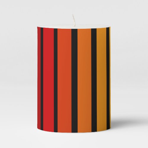 Sunset Pillar Candle