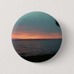 Sunset Pinback Button