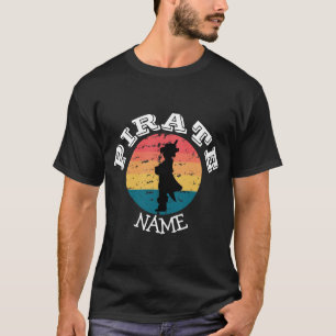 Sunset  Pirate Boy Party T-Shirt