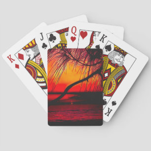 Sunset Playing Cards