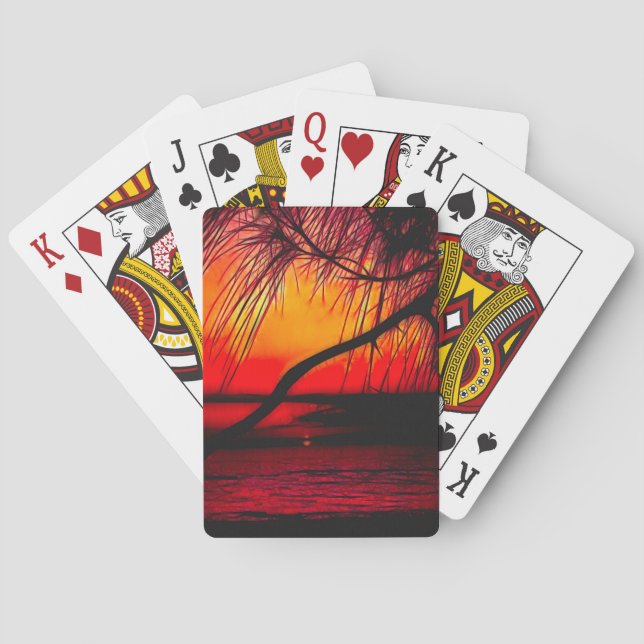 Sunset Playing Cards (Back)