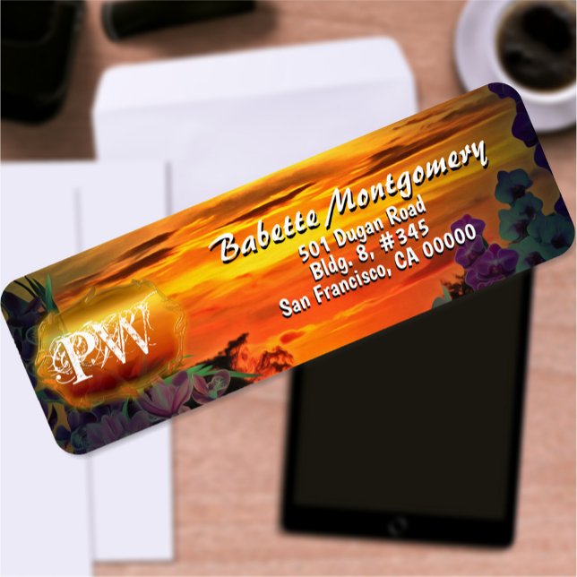 Sunset Plaza Marina 2584 Address Label (Creator Uploaded)