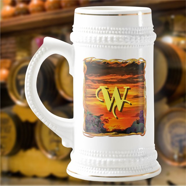 Sunset Plaza Marina 2584 Beer Stein (Creator Uploaded)